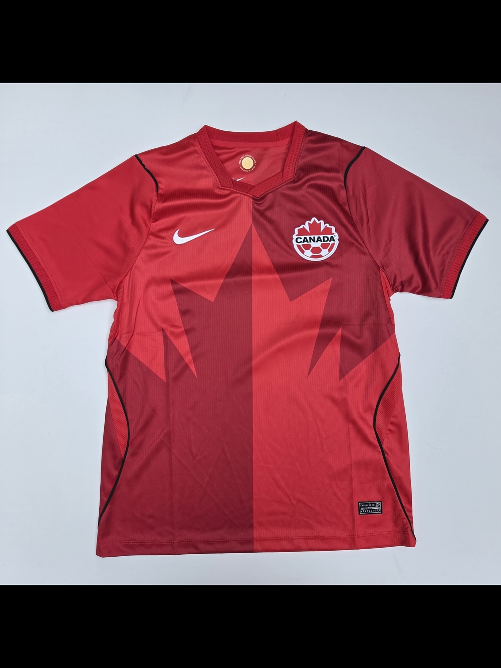 Canada Red World Cup Soccer Jersey Size M To 2XL